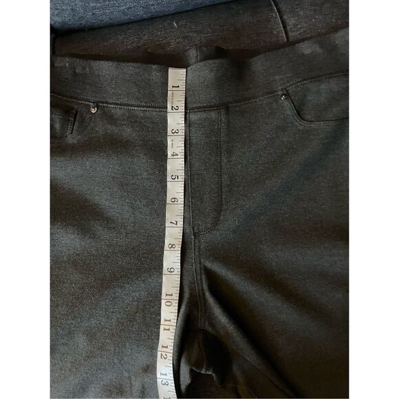 SEVEN7 Charcoal Grey Elevated Leggings Size XL - Picture 12 of 15